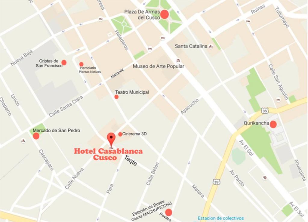Hotel Casablanca Cusco Ngoại thất bức ảnh